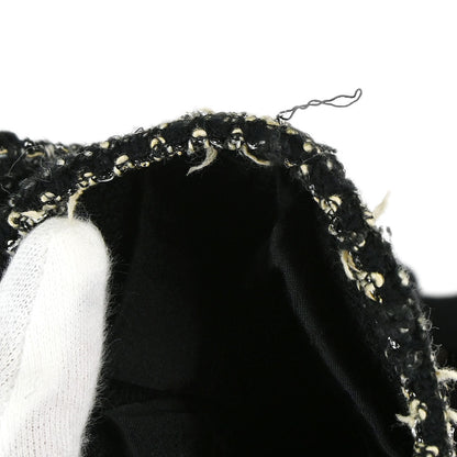 Chanel 2005 Black Emblem Double Breasted Coat #38