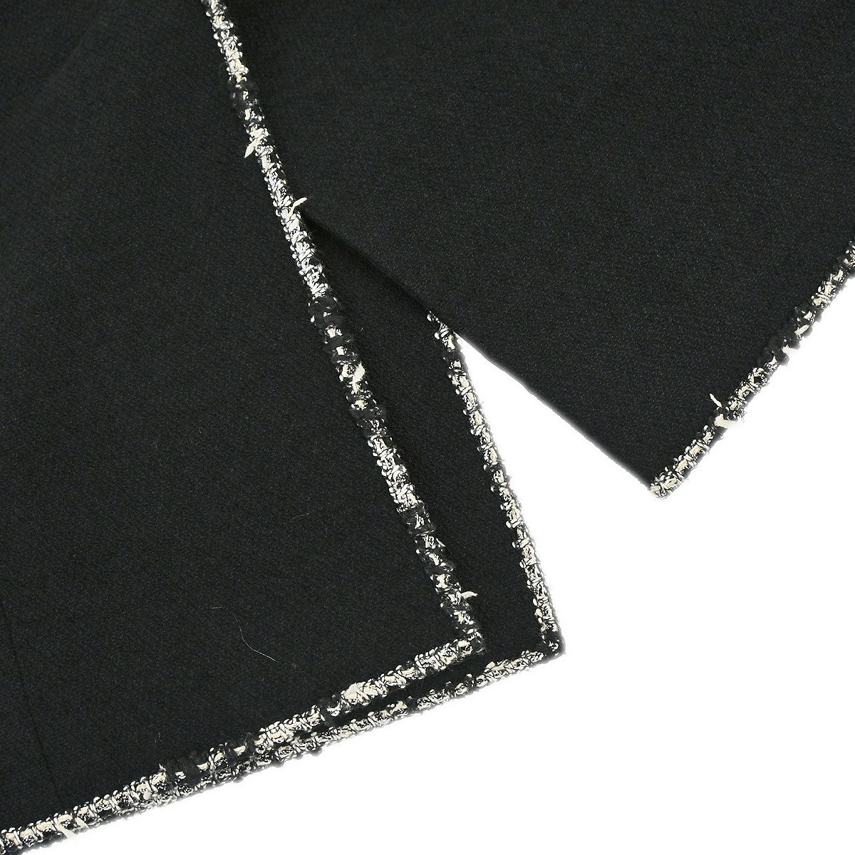Chanel 2005 Black Emblem Double Breasted Coat #38