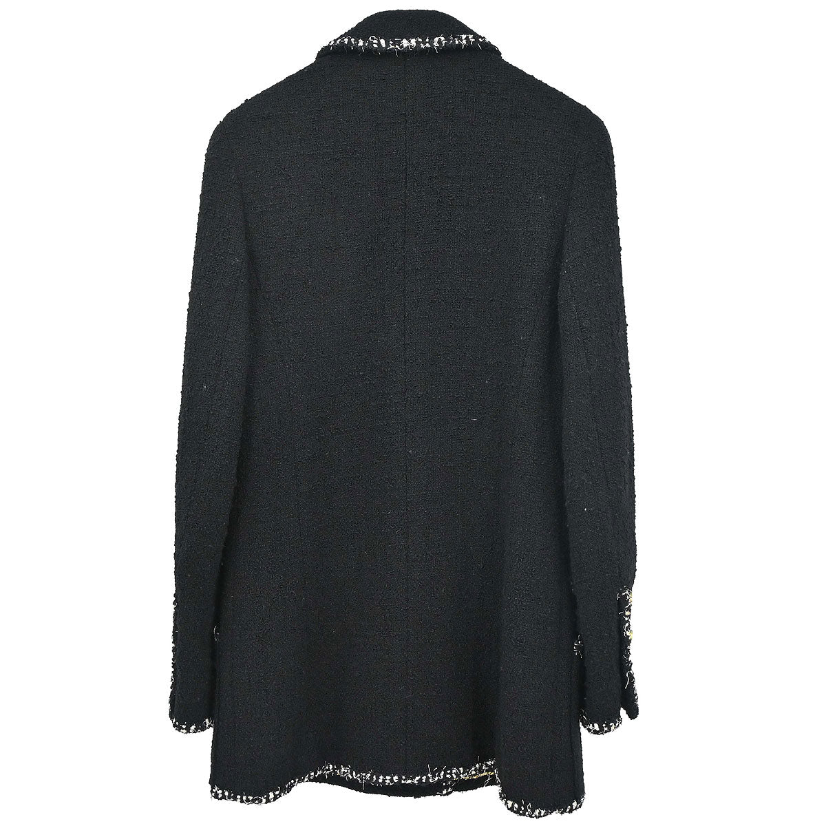 Chanel 1994 Double Breasted Jacket Black #38