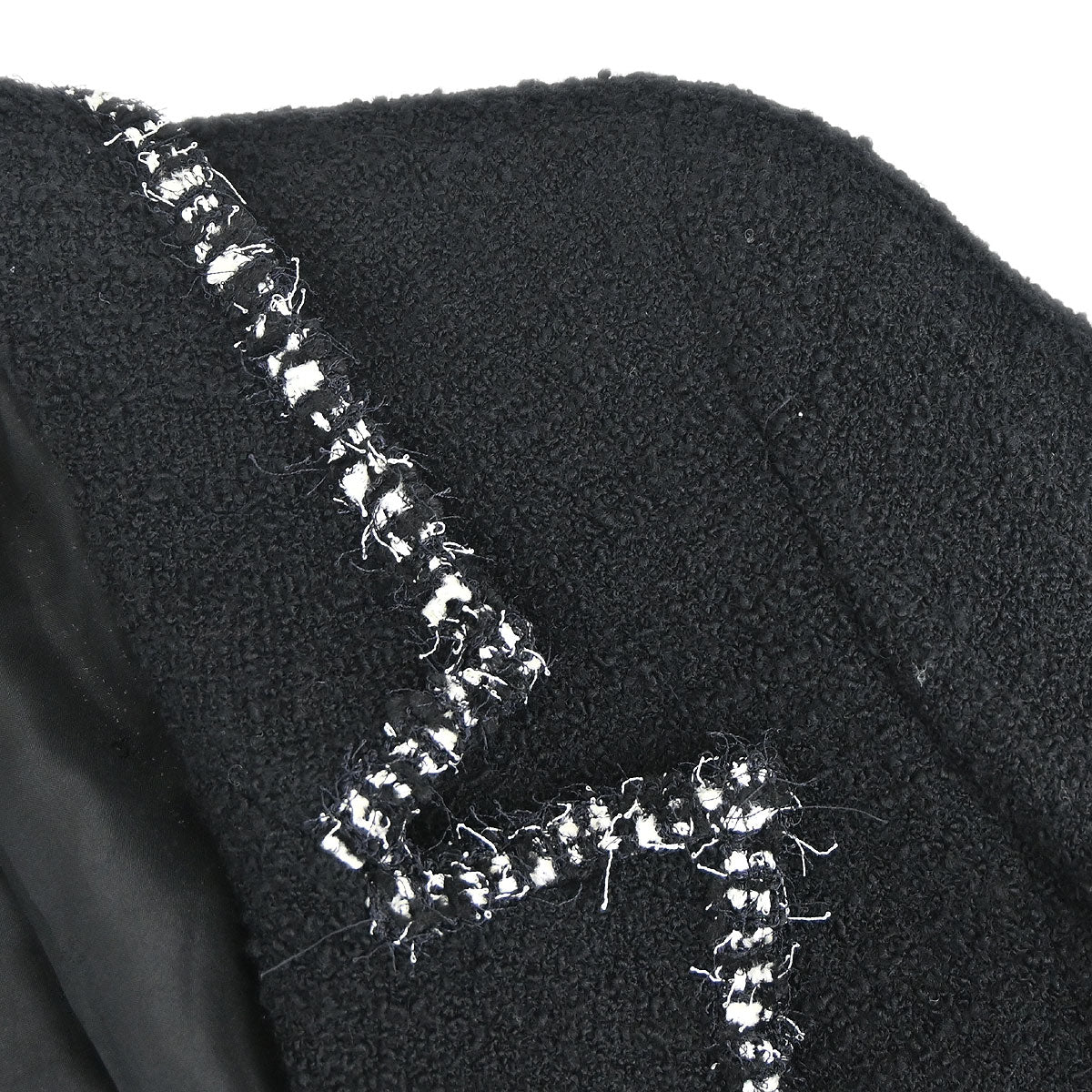 Chanel 1994 Double Breasted Jacket Black #38