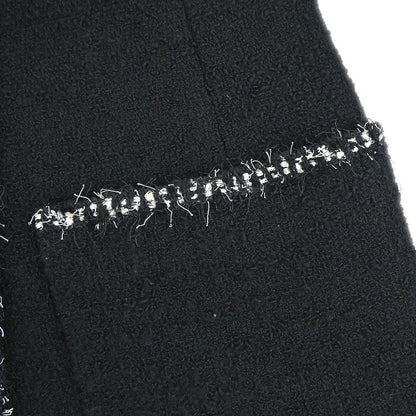 Chanel 1994 Double Breasted Jacket Black #38