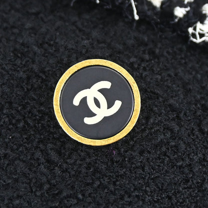 Chanel 1994 Double Breasted Jacket Black #38