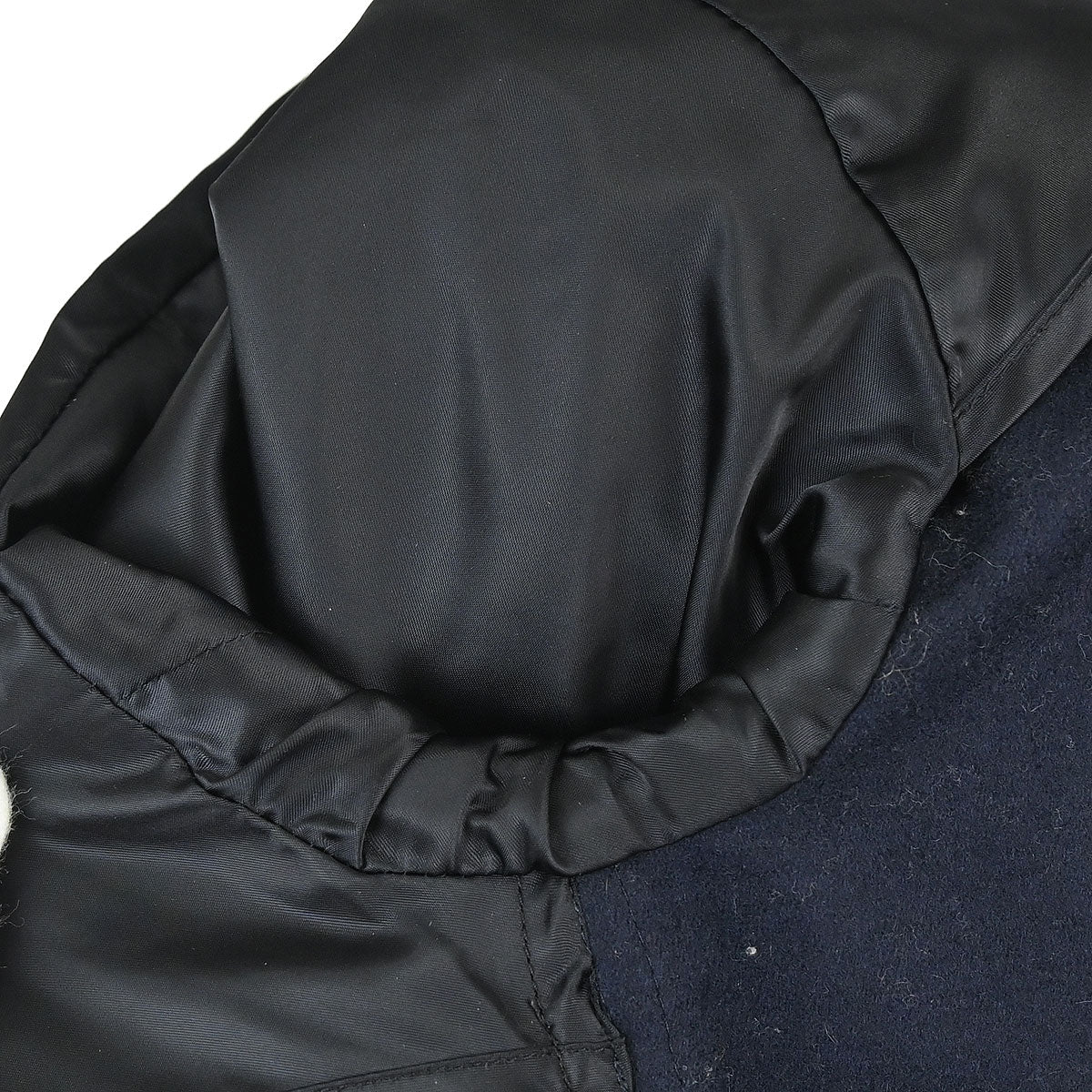 Chanel 2004 Sport Line Spring Letterman Bomber Jacket Navy #38