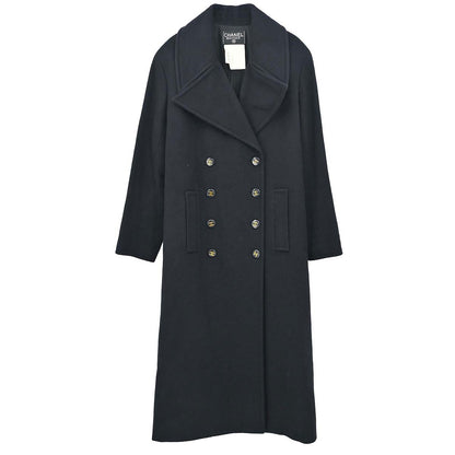 Chanel 1993 Coat Black #38
