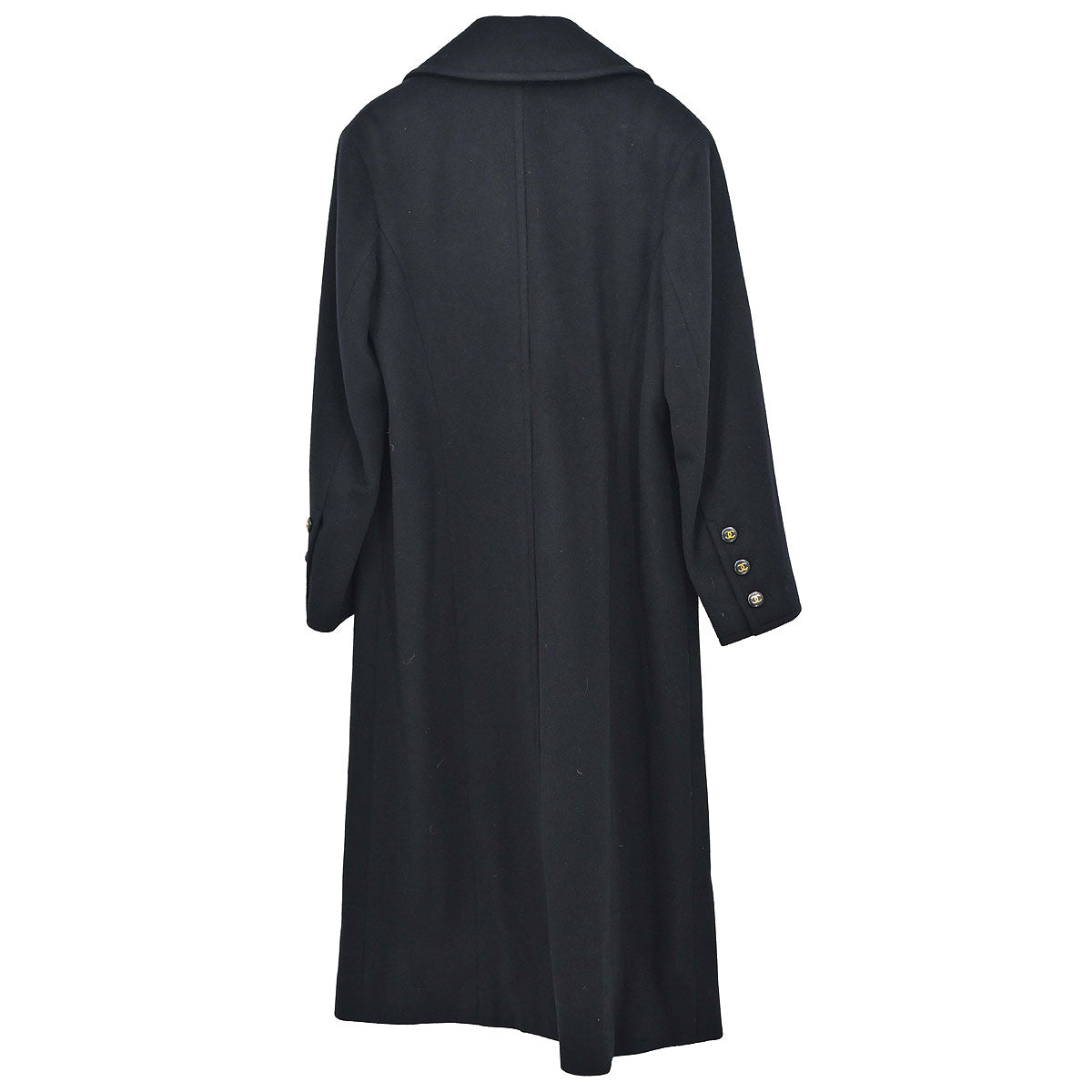 Chanel 1993 Coat Black #38