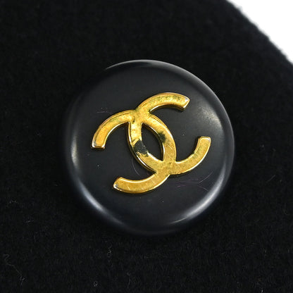 Chanel 1993 Coat Black #38
