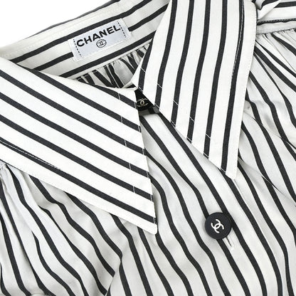 Chanel Shirt Blouse Black