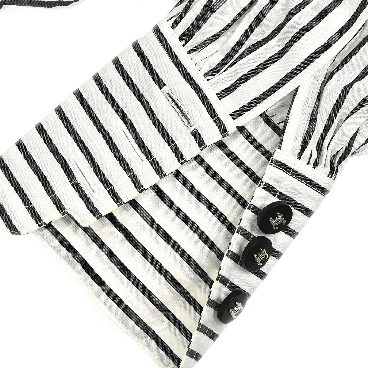 Chanel Shirt Blouse Black