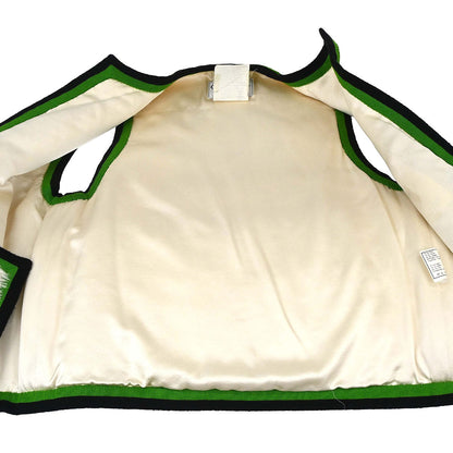 Chanel 1994 Sleeveless Vest Jacket White #34