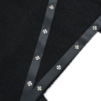 Chanel 2003 Setup Suit Jacket Skirt Black #36