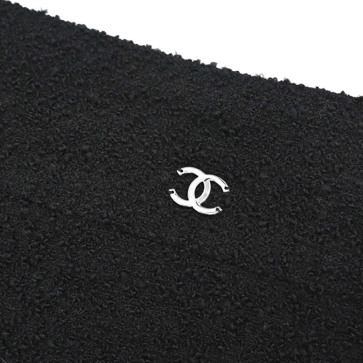 Chanel 2003 Setup Suit Jacket Skirt Black #36