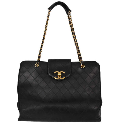 Chanel Black Lambskin Bicolore Supermodel Shoulder Bag