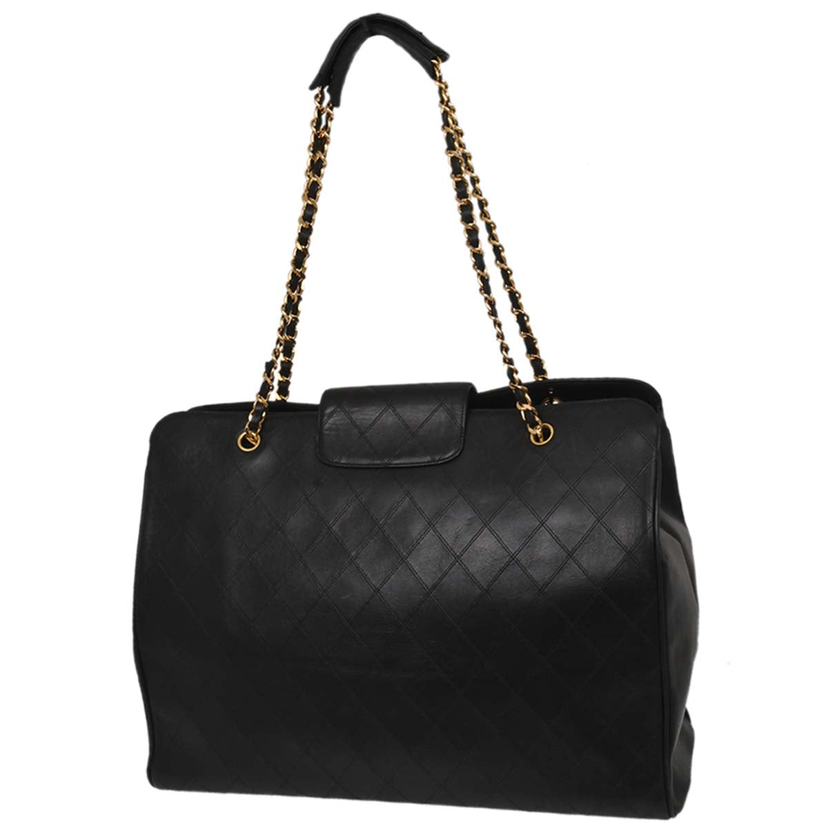 Chanel Black Lambskin Bicolore Supermodel Shoulder Bag