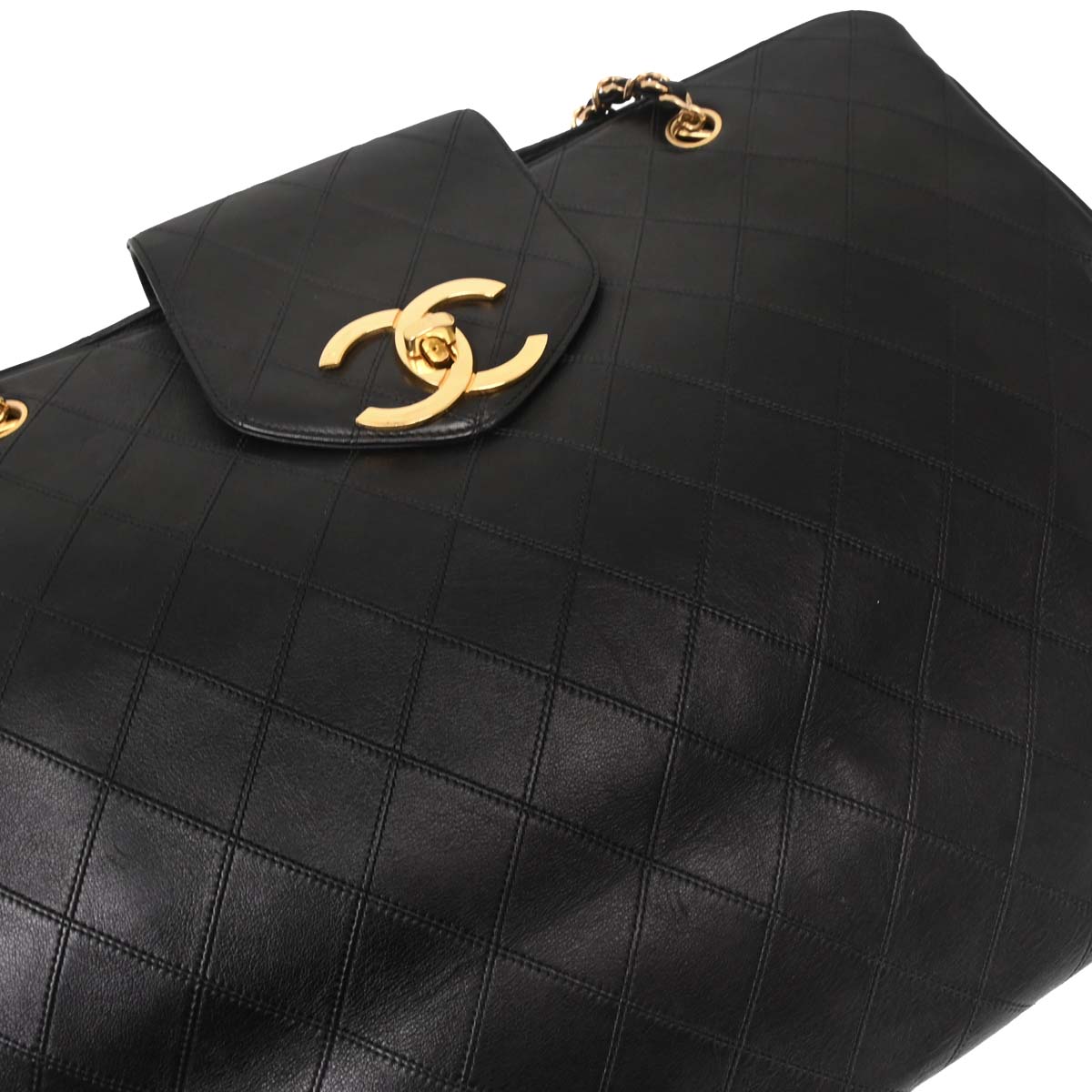 Chanel Black Lambskin Bicolore Supermodel Shoulder Bag
