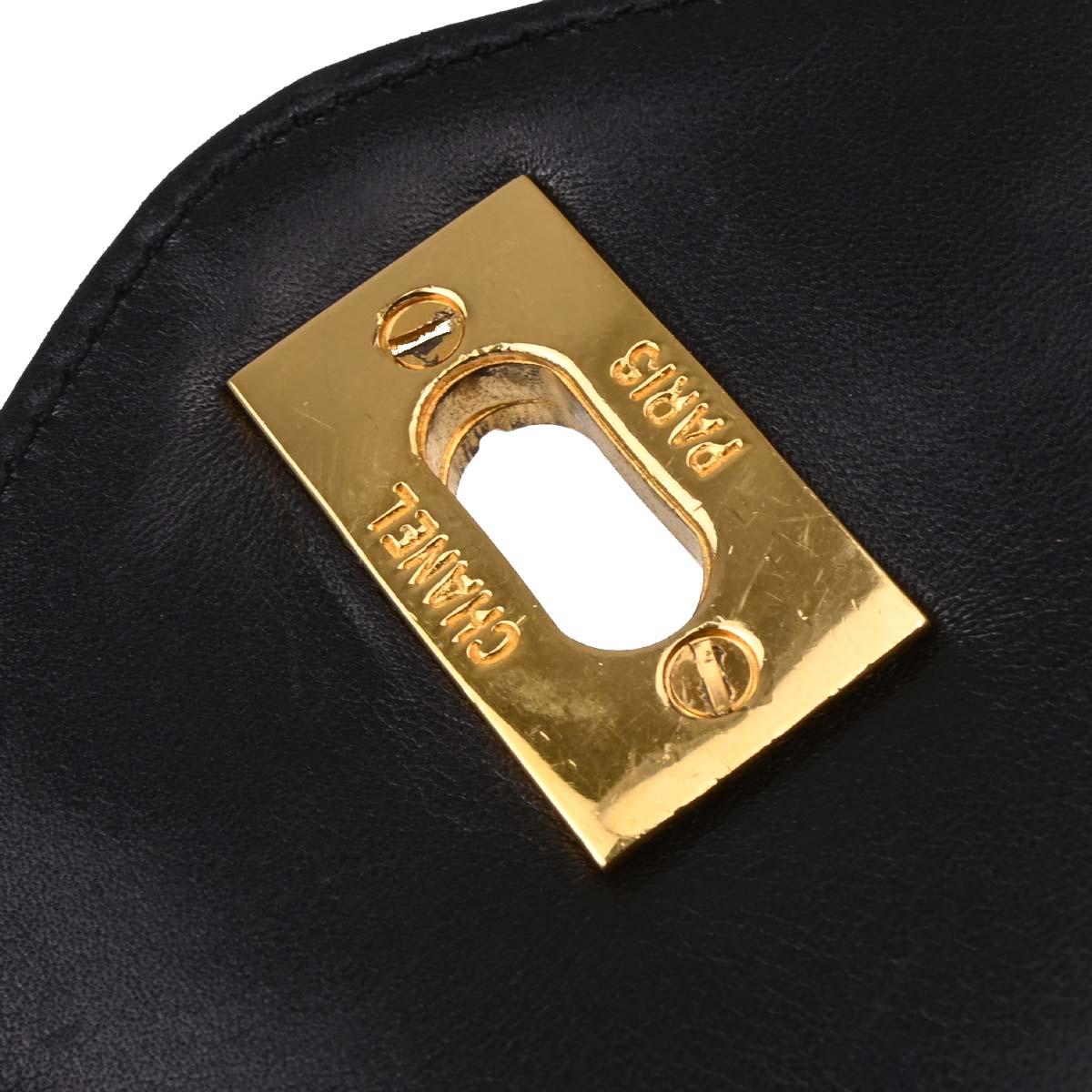 Chanel Black Lambskin Bicolore Supermodel Shoulder Bag