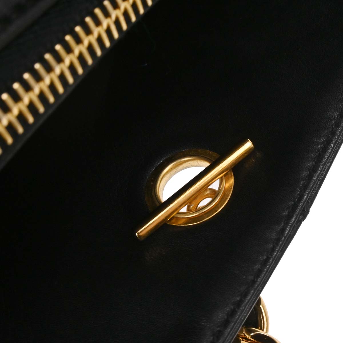 Chanel Black Lambskin Bicolore Supermodel Shoulder Bag