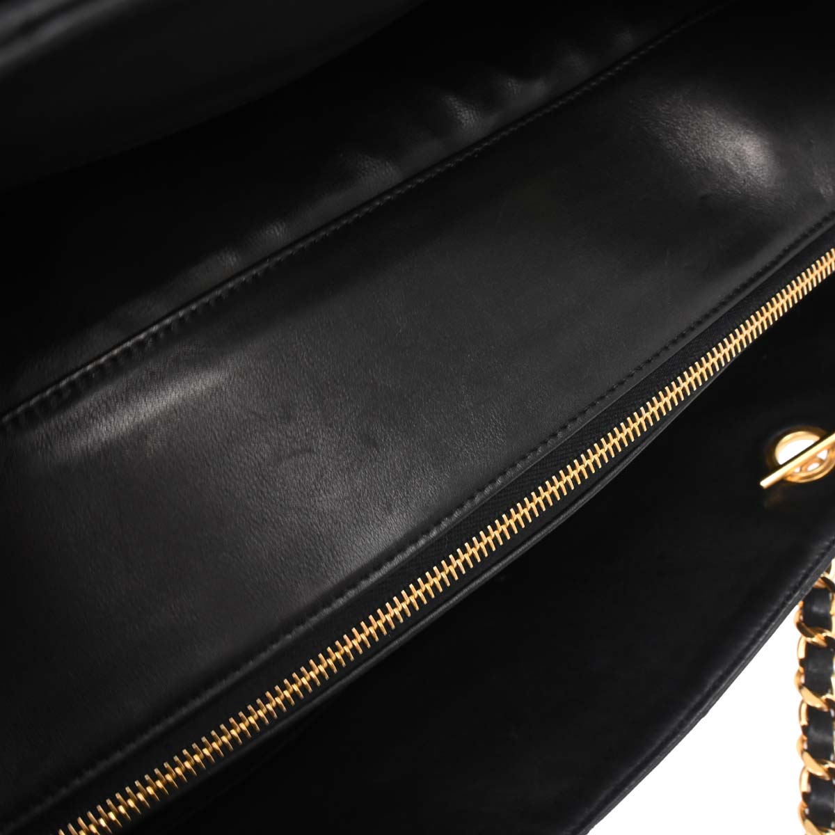 Chanel Black Lambskin Bicolore Supermodel Shoulder Bag