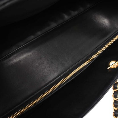 Chanel Black Lambskin Bicolore Supermodel Shoulder Bag