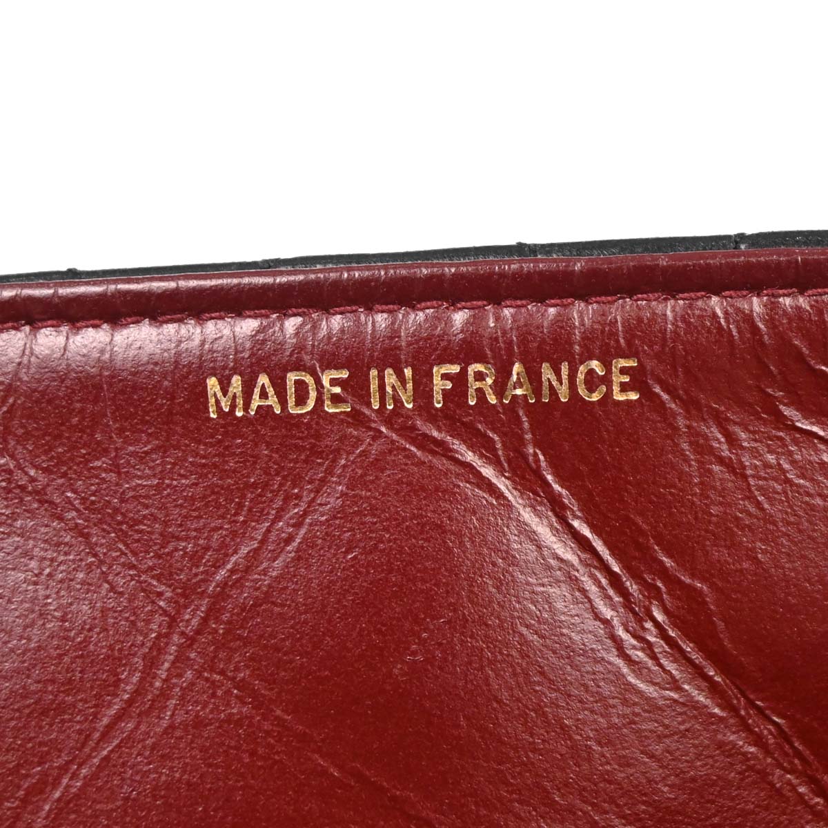 Chanel Black Lambskin Straight Flap Shoulder Bag