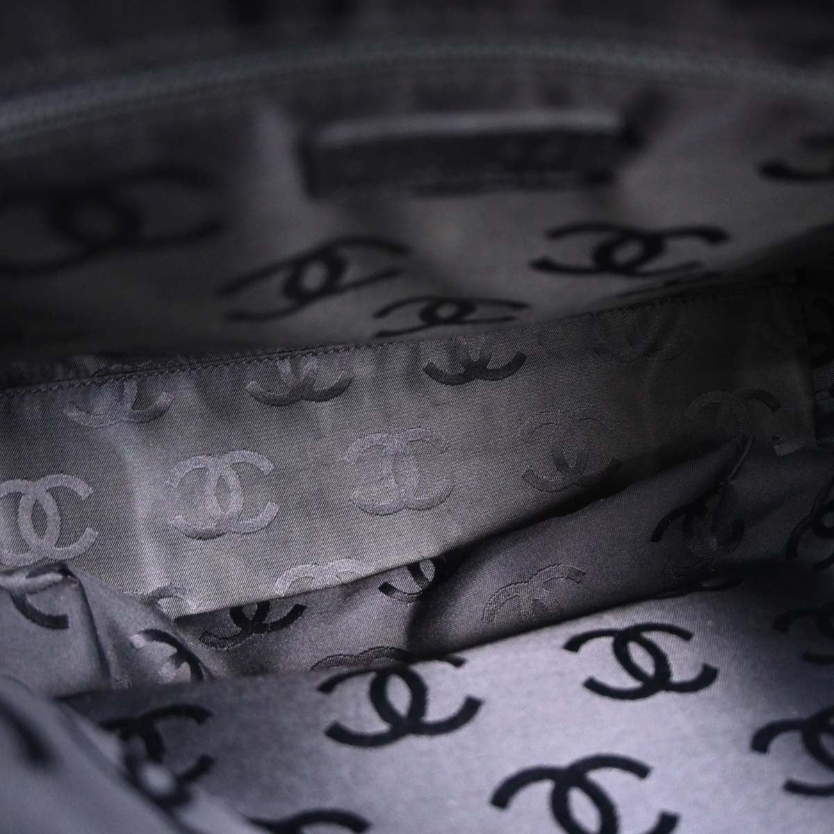 Chanel Black Calfskin Wild Stitch Handbag