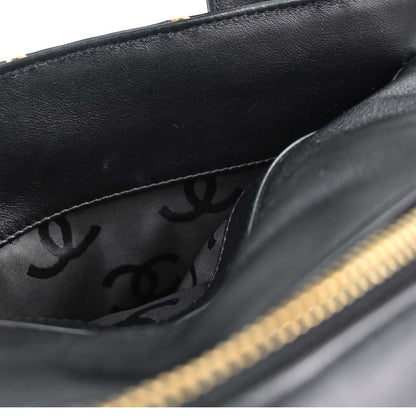 Chanel Black Calfskin Wild Stitch Handbag