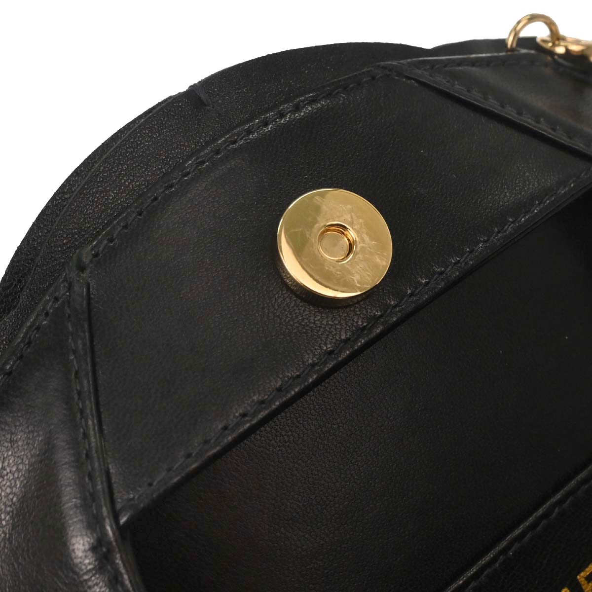 Chanel Black Lambskin Satin Camellia Handbag