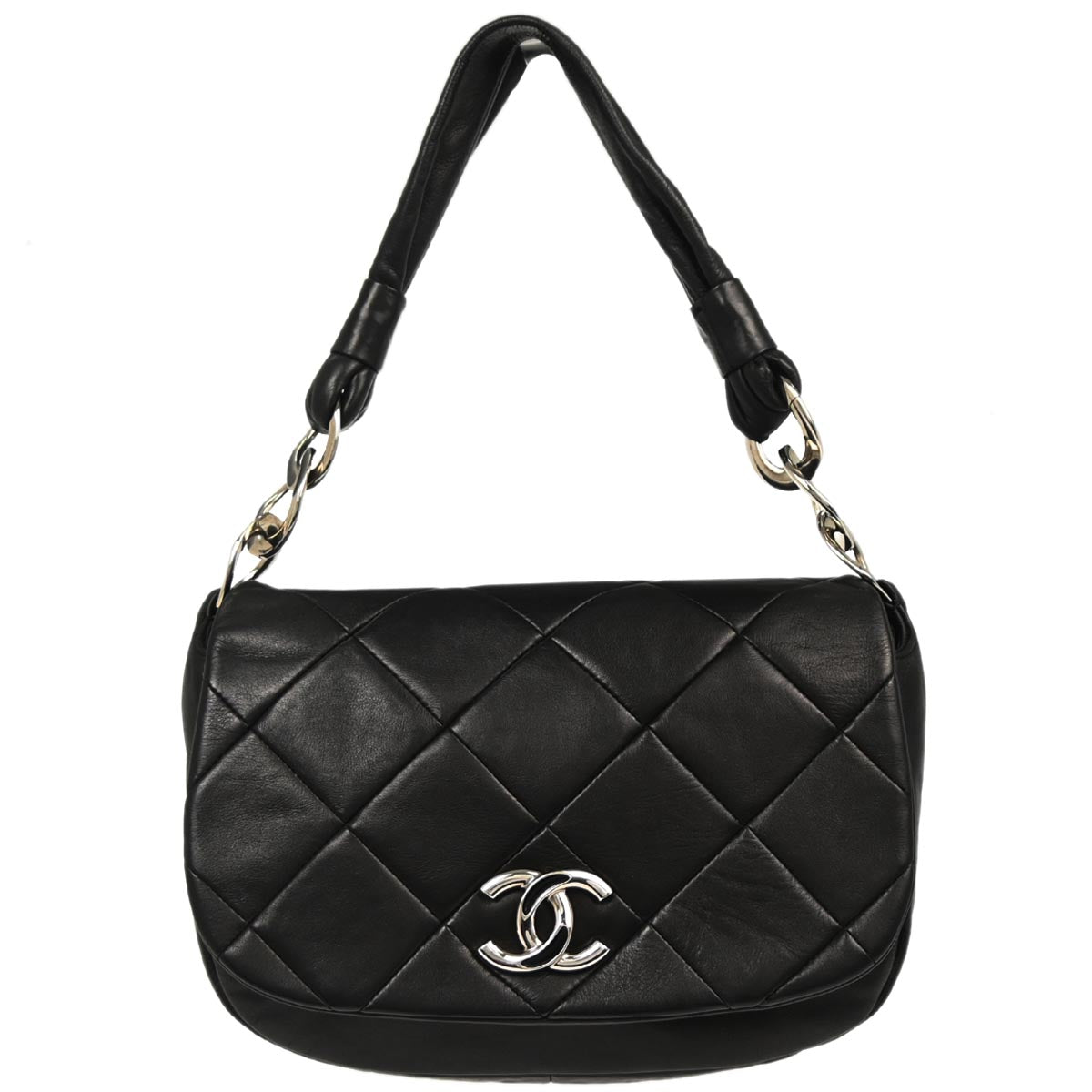 Chanel Black Lambskin Handbag