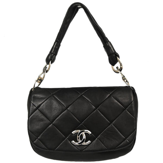 Chanel Black Lambskin Handbag