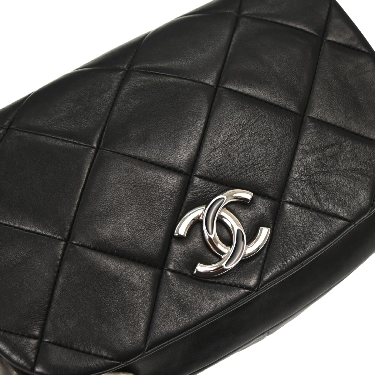 Chanel Black Lambskin Handbag