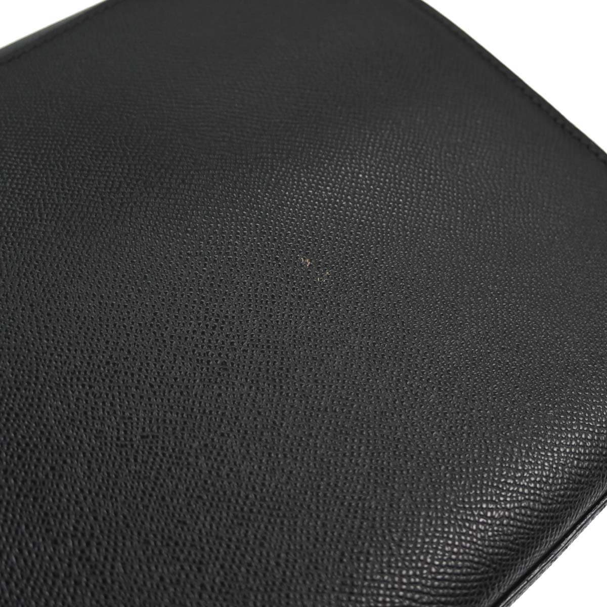 Chanel Black Caviar Skin Straight Flap Handbag