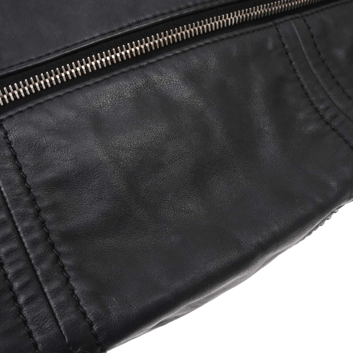 Chanel Black Calfskin Luxury Line Tote Handbag