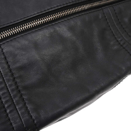 Chanel Black Calfskin Luxury Line Tote Handbag