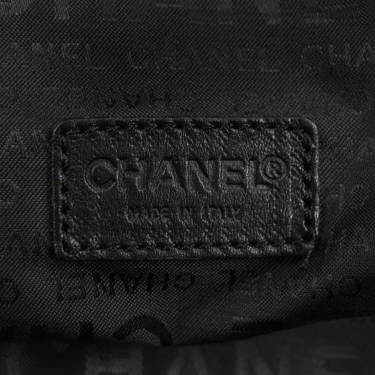 Chanel Black Nylon Sport Line Duffle Gym Handbag