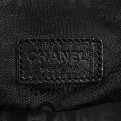 Chanel Black Nylon Sport Line Duffle Gym Handbag