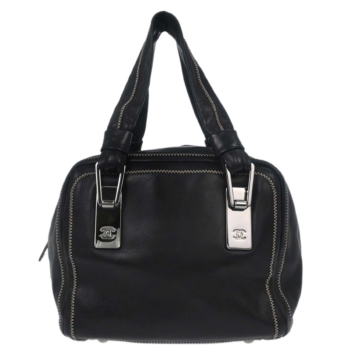 Chanel Black Lambskin Handbag
