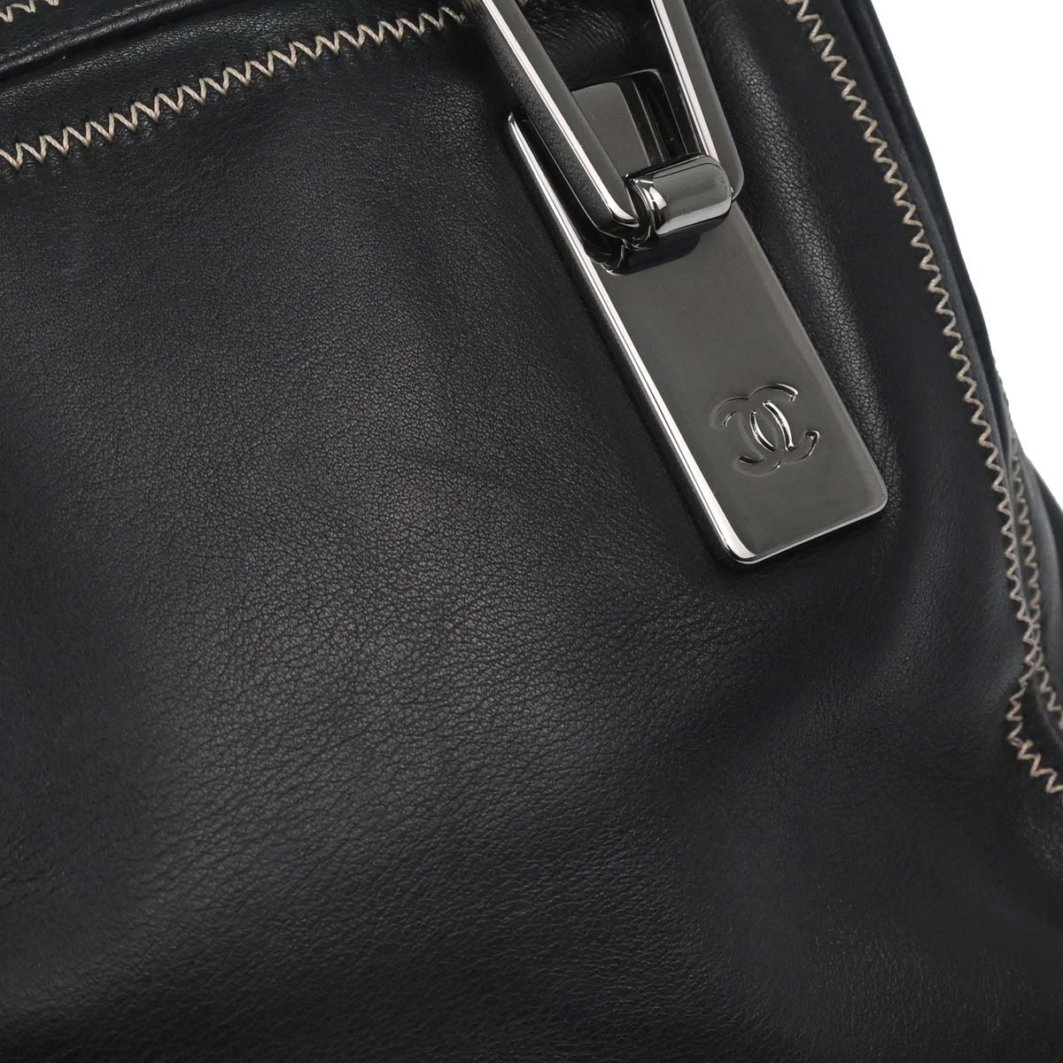 Chanel Black Lambskin Handbag