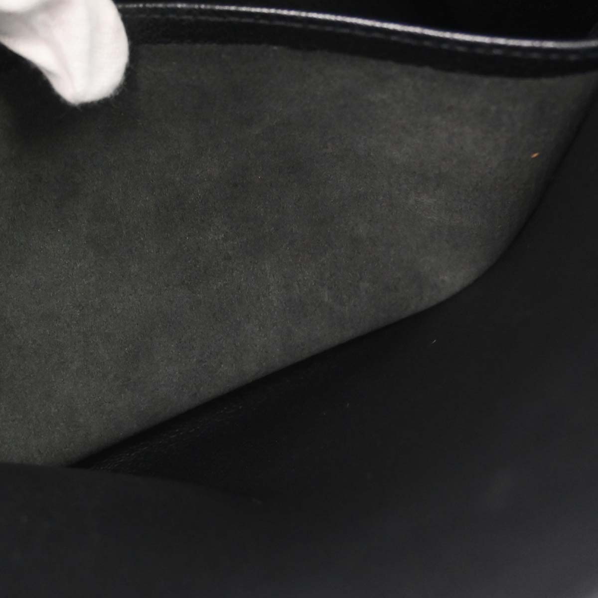 Hermes Black Fjord Haut a Courroies 32 Handbag