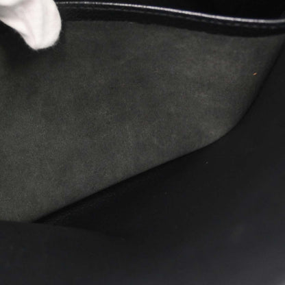 Hermes Black Fjord Haut a Courroies 32 Handbag