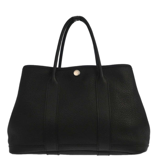 Hermes Black Negonda Garden Party 30 TPM Tote Handbag
