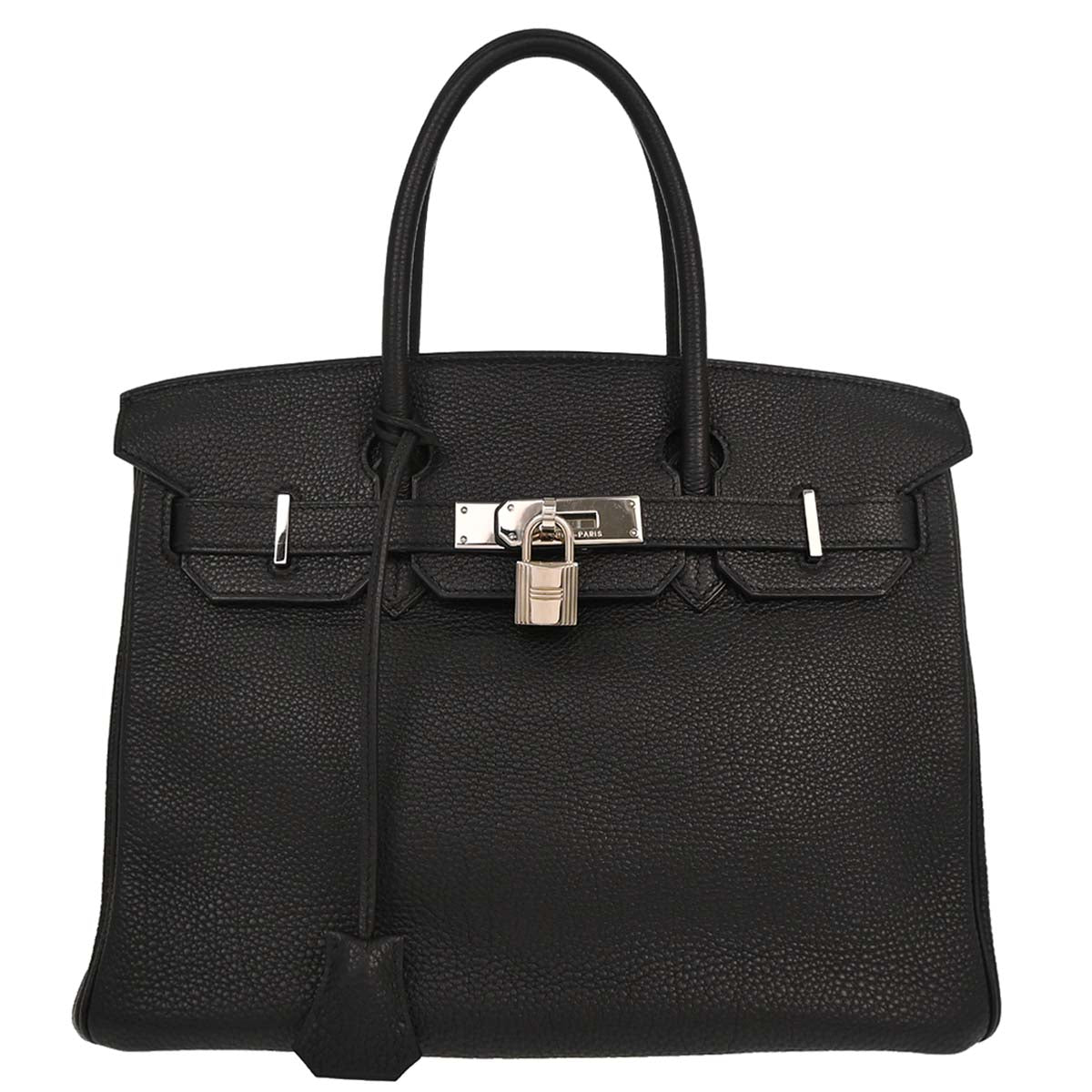 Hermes Black Togo Birkin 30 Handbag