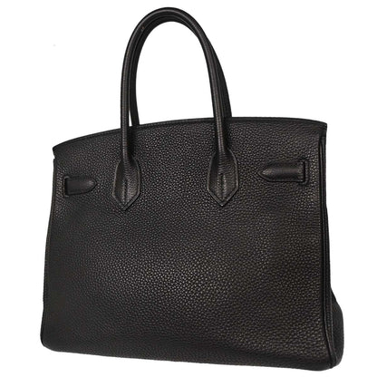 Hermes Black Togo Birkin 30 Handbag