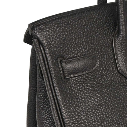 Hermes Black Togo Birkin 30 Handbag