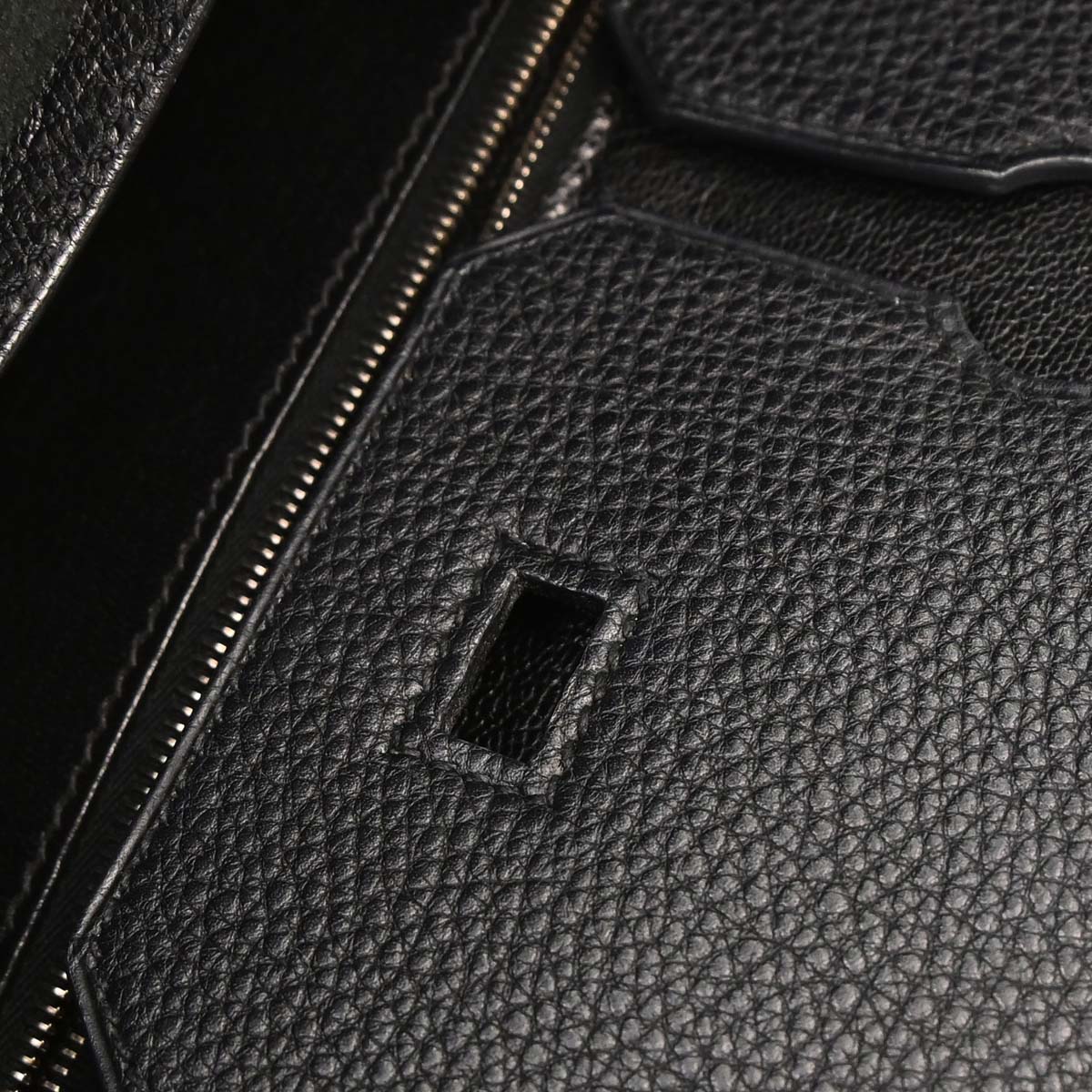 Hermes Black Togo Birkin 30 Handbag