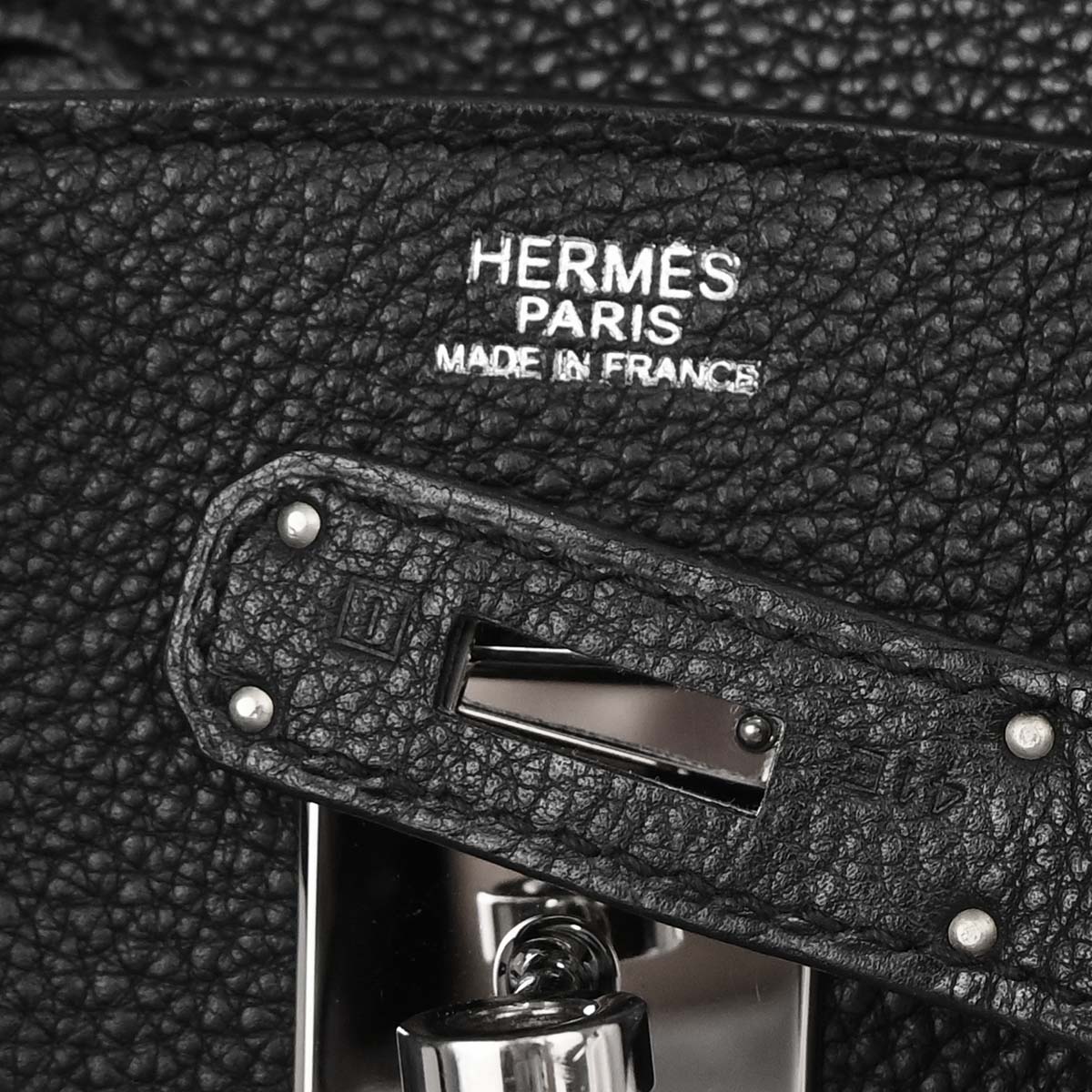 Hermes Black Togo Birkin 30 Handbag