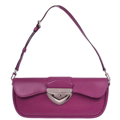 Louis Vuitton Purple Epi Pochette Montaigne Handbag M5929L