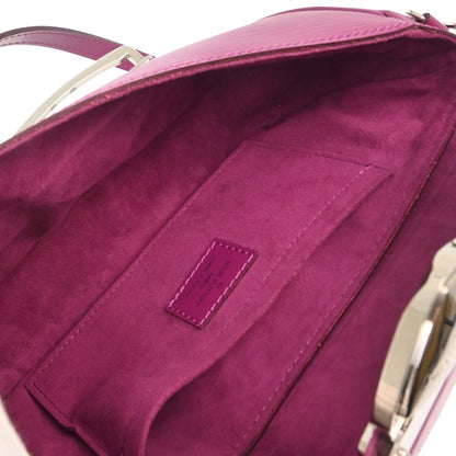 Louis Vuitton Purple Epi Pochette Montaigne Handbag M5929L