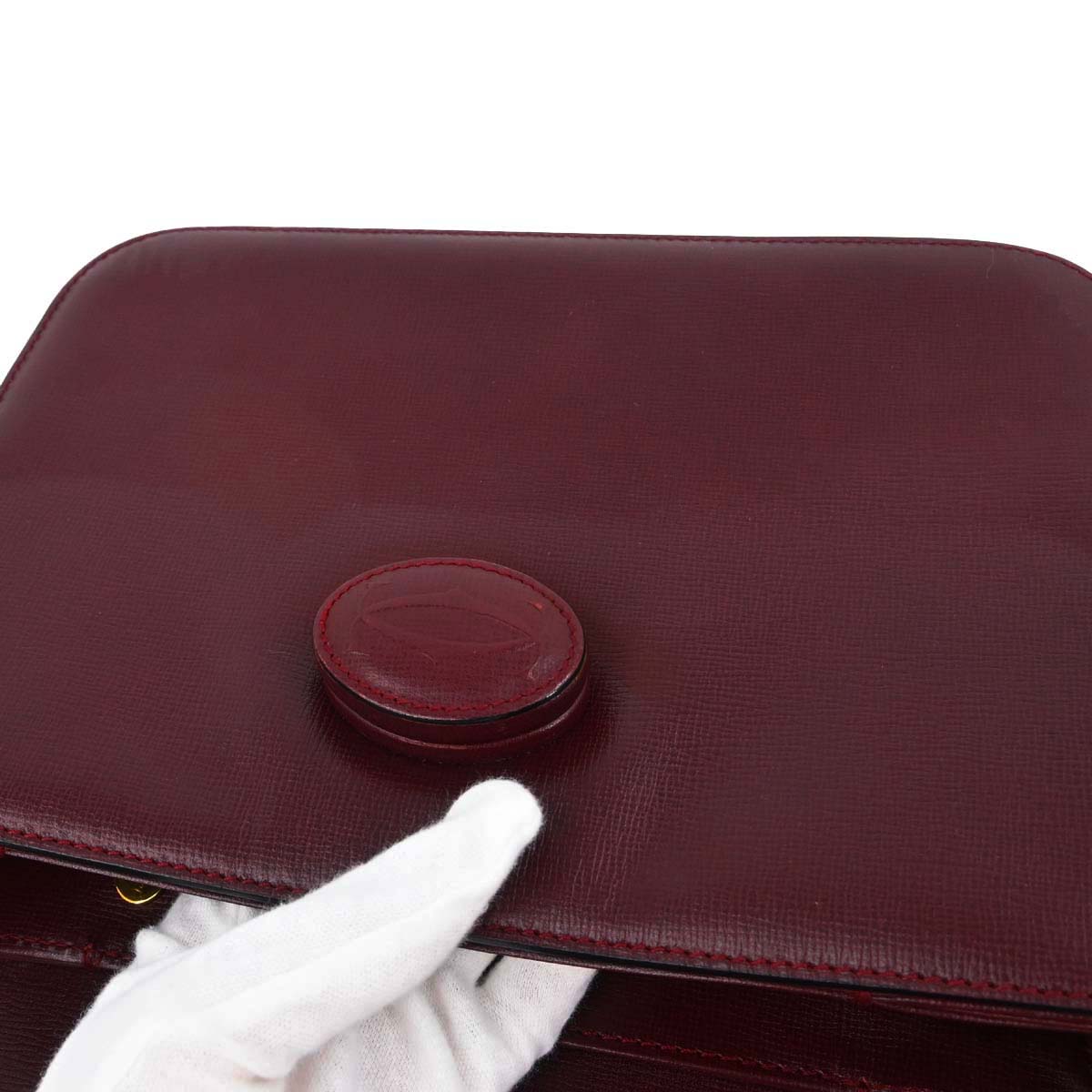 Cartier Bordeaux Shoulder Bag