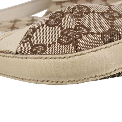 Gucci Beige GG Horsebit Handbag