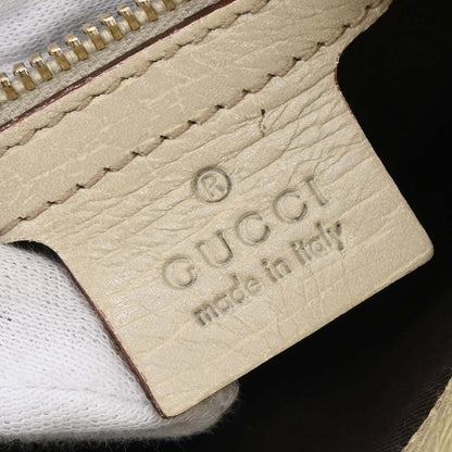 Gucci Beige GG Horsebit Handbag