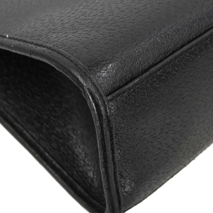 Gucci Black Pig skin Jackie Tote Handbag
